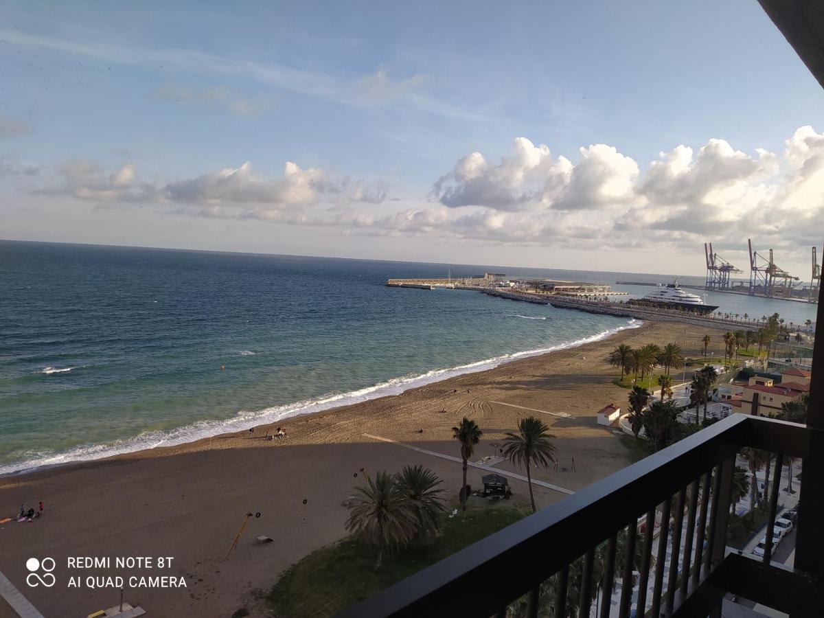 Espectaculares Vistas Al Mar Playa Malagueta Apartment Malaga Luaran gambar